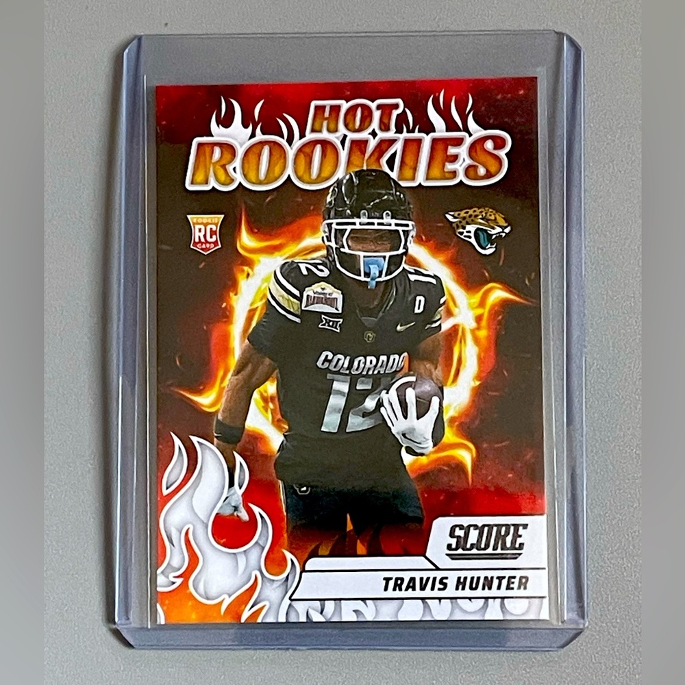 Panini Score Hot Rookies Travis Hunter Football Trading Card